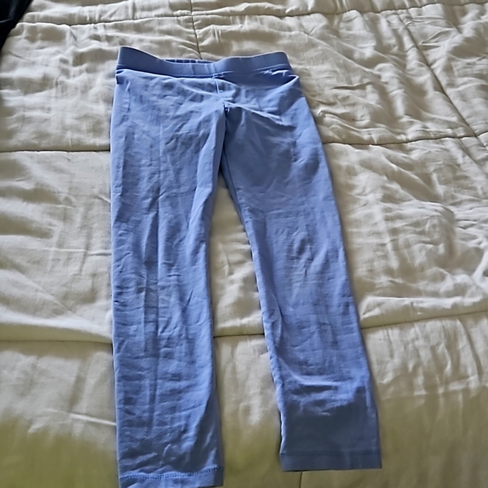 Girls Crewcuts blue leggings